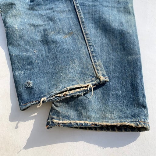 60's 70's LEVI'S リーバイス 505 Big E デニム 後期 刻印5 スレーキ