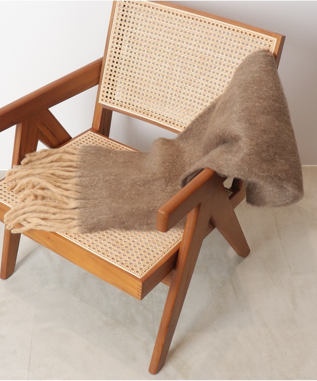 OI230501 バイカラーメランジーストール brown