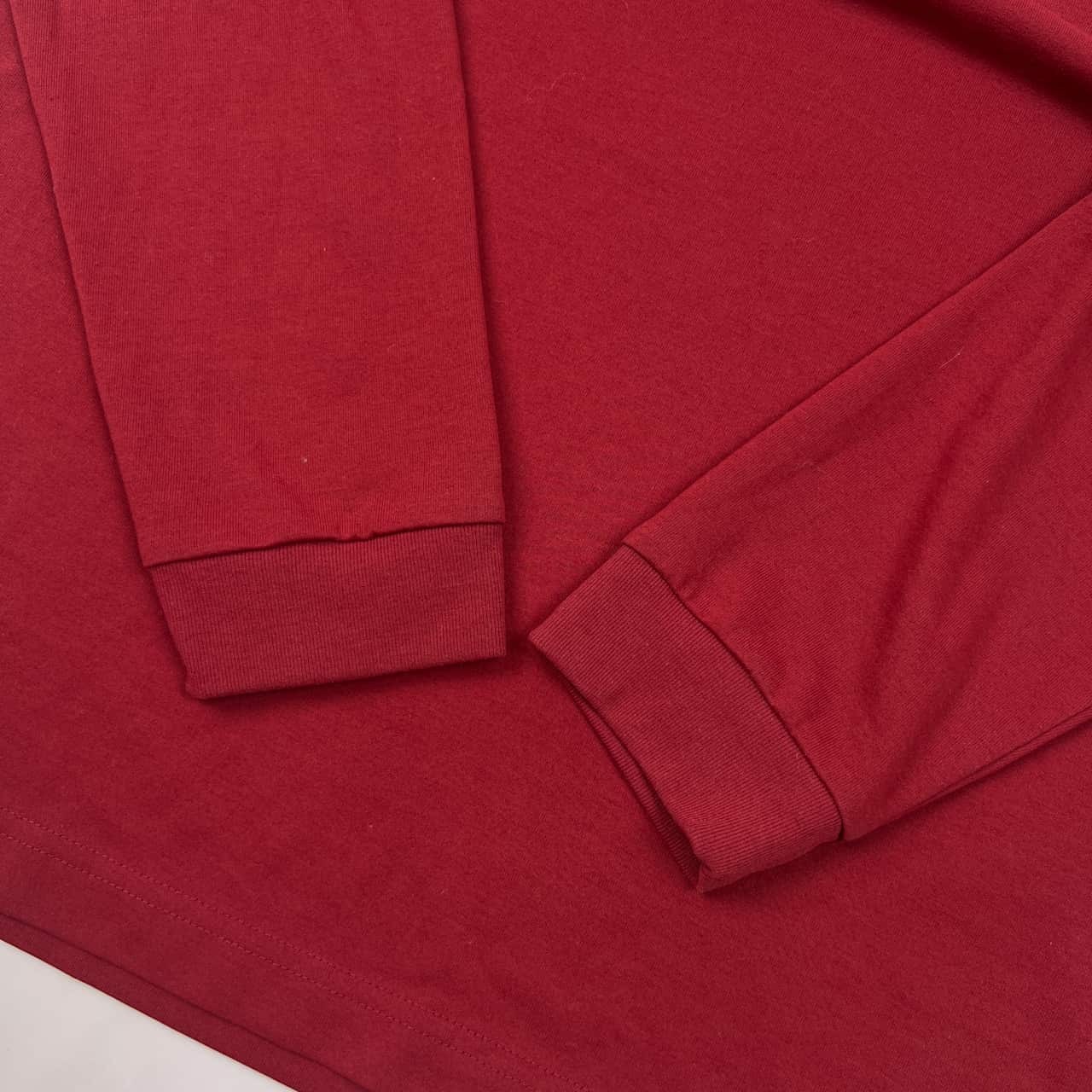 mont-bell モンベル 長袖 Tシャツ M/ワインレッド メンズ アウトドア #1114112