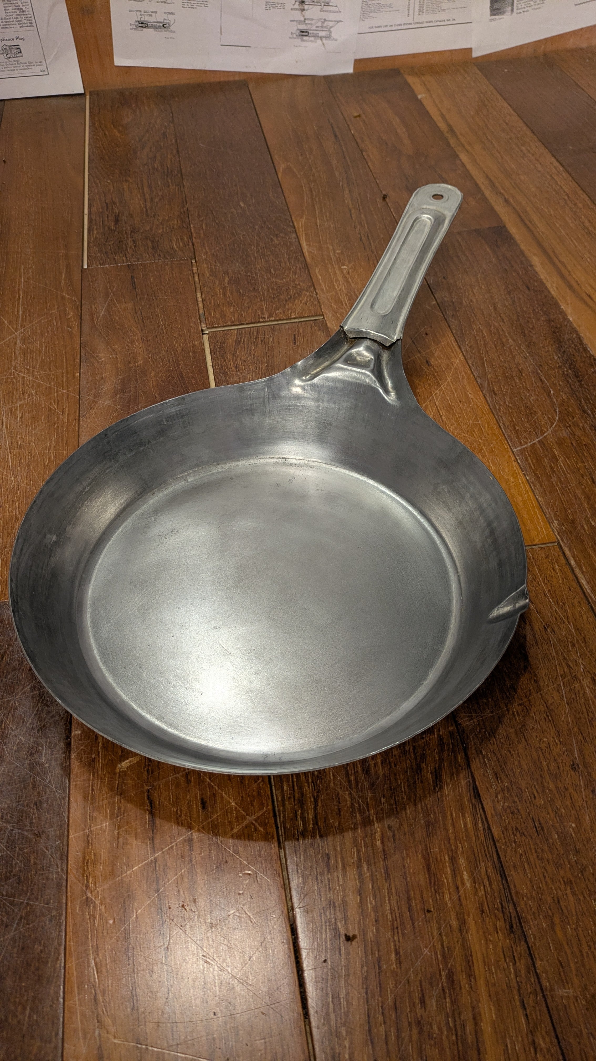 Vintage Cowboy Fryingpan IronPan CowoySkilet USA ビンテージ 鉄