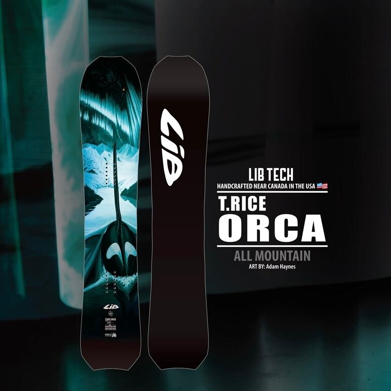 23-24 LIBTECH T.RICE ORCA スノーボード 板 リブテック オルカ