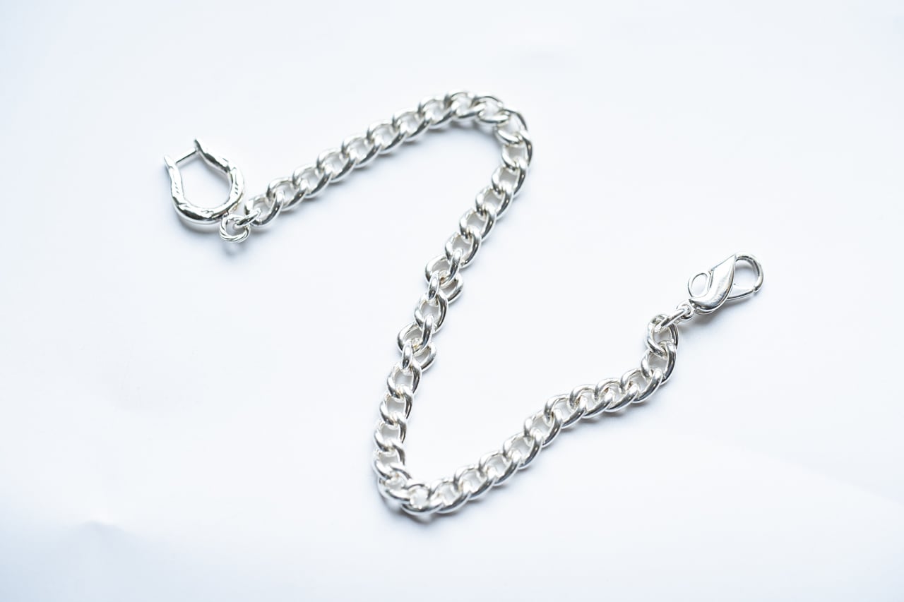 BN-089 Horse shoe Gourmette bracelet | WAKAN SILVER SMITH online store