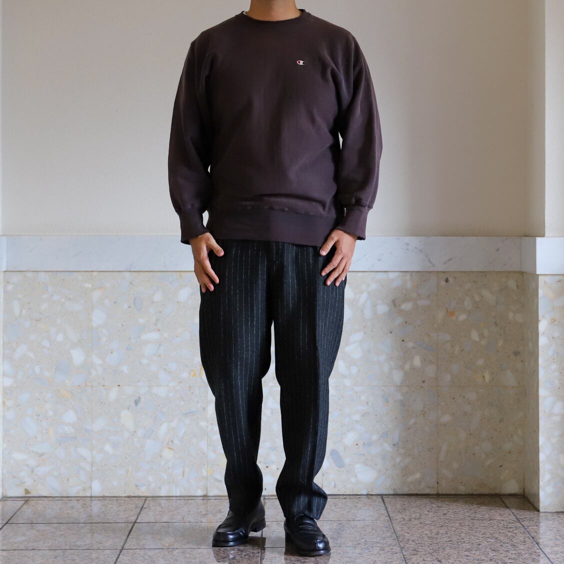 逸品】80s champion special vintage Reverse Weave Crew Vintage