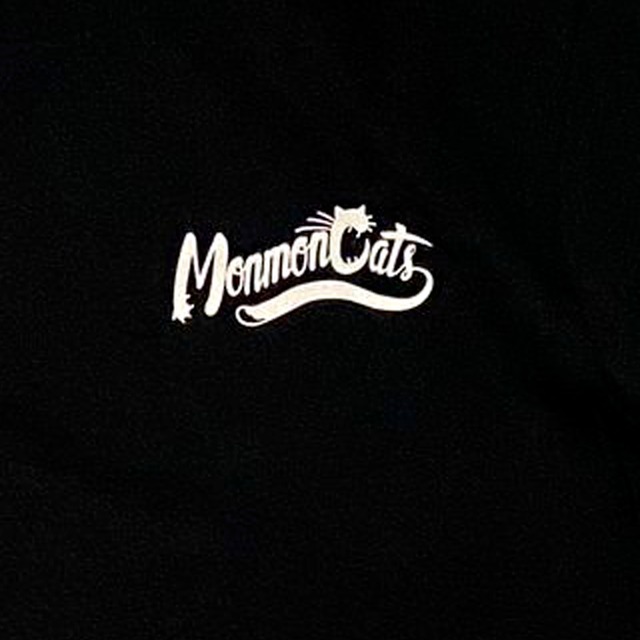 MONMON CATS『Boss Cat』TEE　(Black)