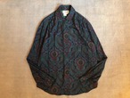 1970’s Vintage Rayon Shirt “Paisley Pattern” 