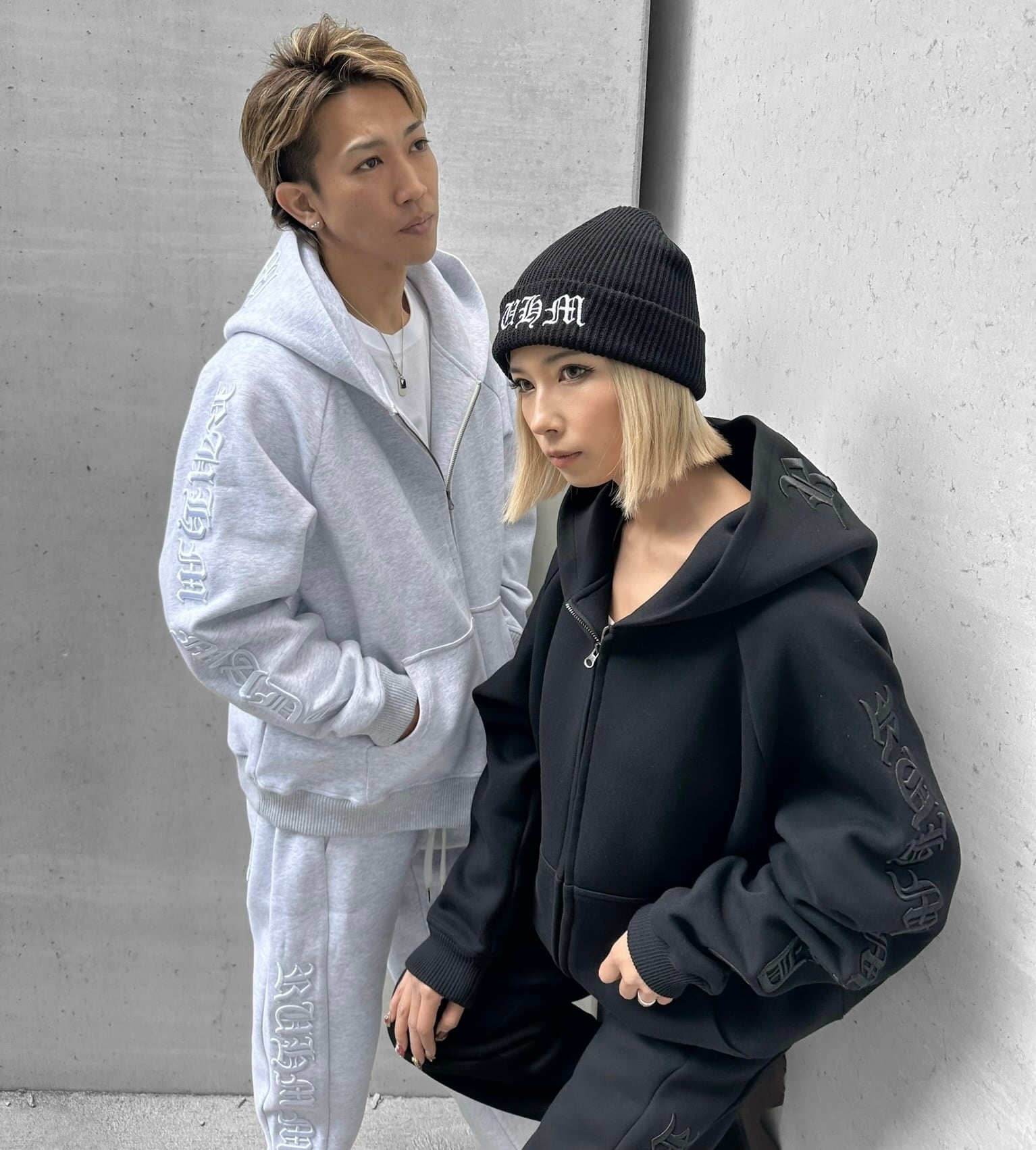 Ruhm3D刺繡ロゴボンディングセットアップ | Ruhm