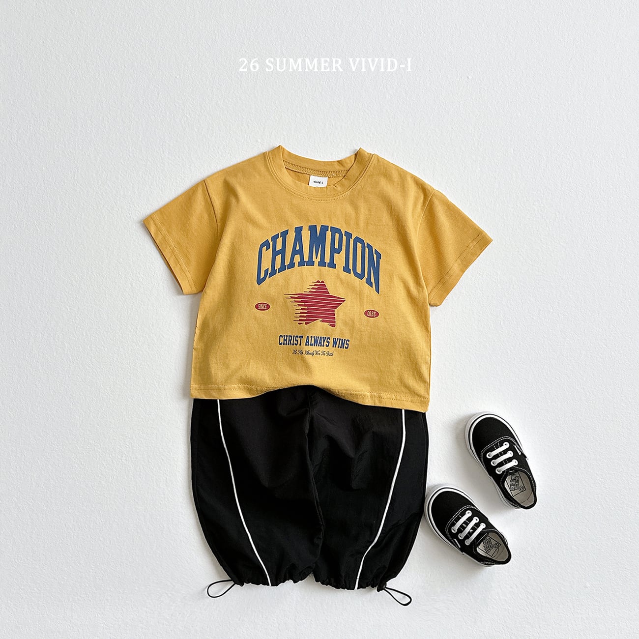 champion short sleeve tee【VIVID】※6月中旬〜下旬発送予定 | UNEM.BEBE