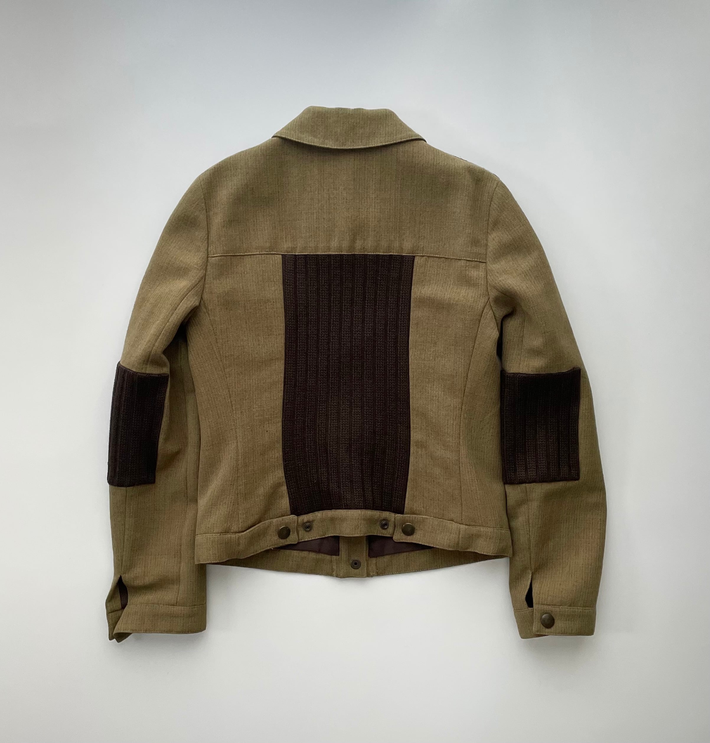 MIU MIU FW1999 Rib Trucker Jacket | crawlcrawlcrawl