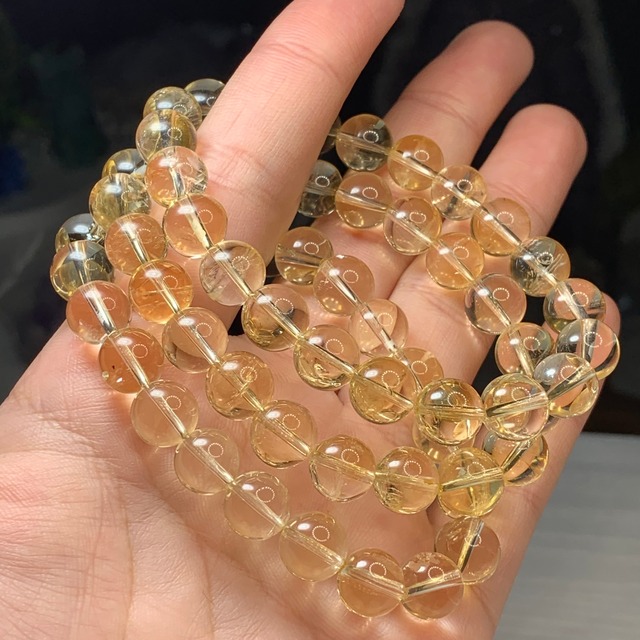 サンプル鑑別済み・可愛いイエロー☆シトリン ブレスレット