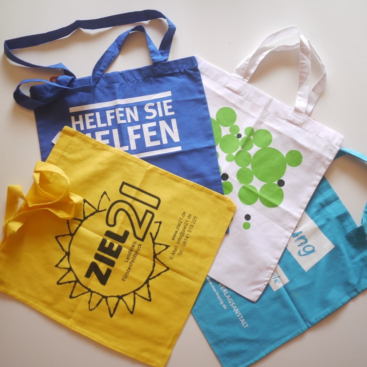 ヴィンテージ 団体プリントエコバッグ ドイツ