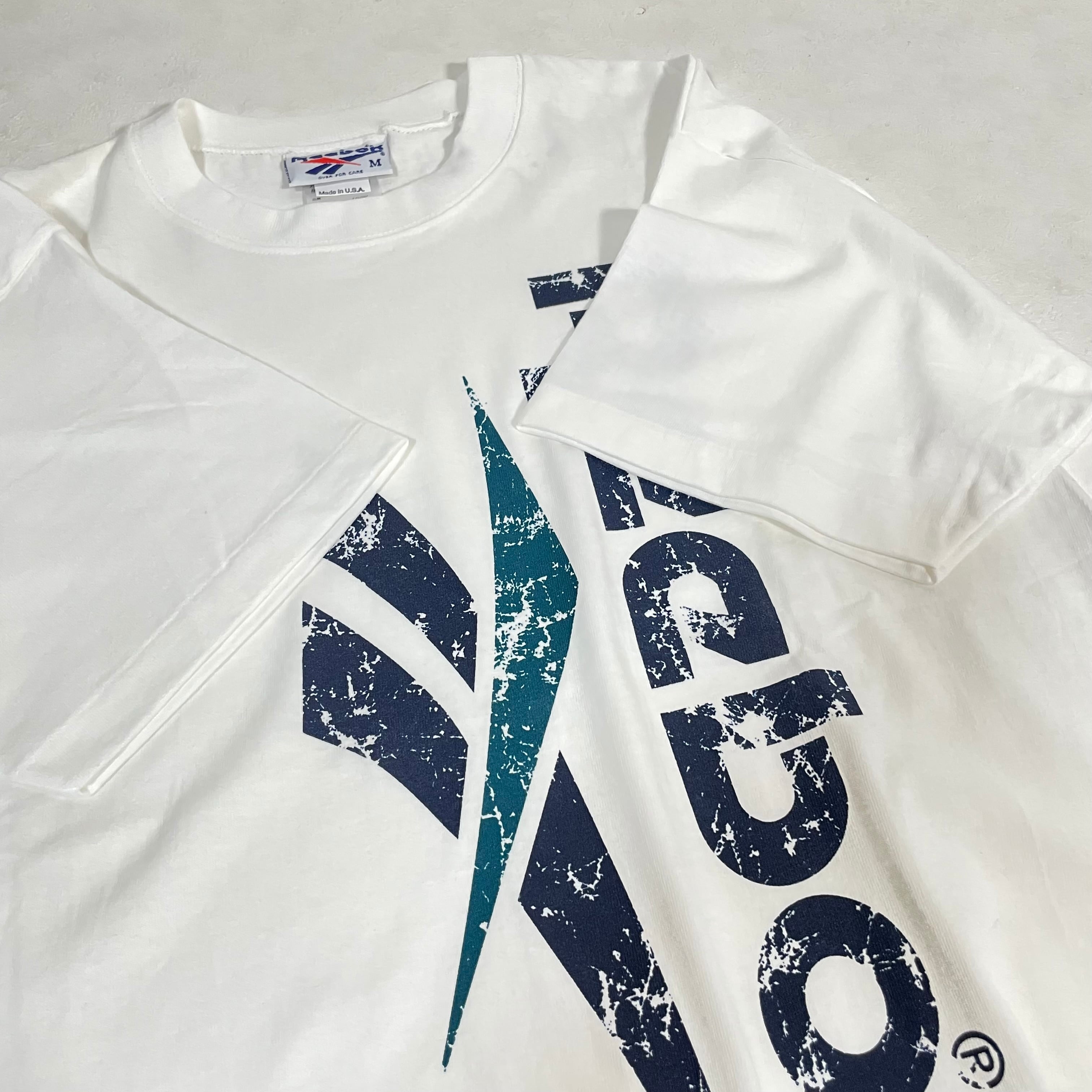 90s USA製 Reebok Tシャツ ロゴ シングルステッチ | 古着屋DAISY