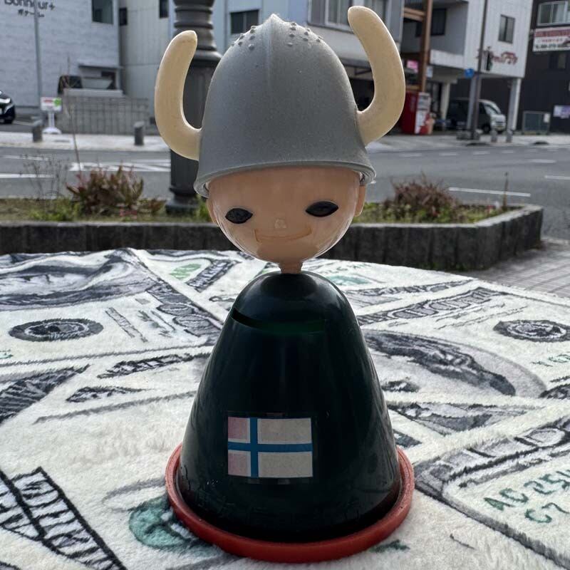 Vintage、Used 世界風俗人形 住友信託銀行の貯金箱 大阪万博 Expo70