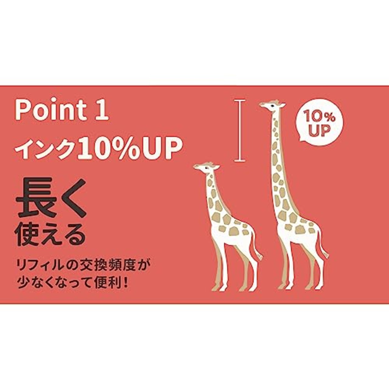 三菱鉛筆 ボールペン替芯 ジェットストリーム 多色多機能 0.5mm 赤 10本 SXR8005K.15 10P