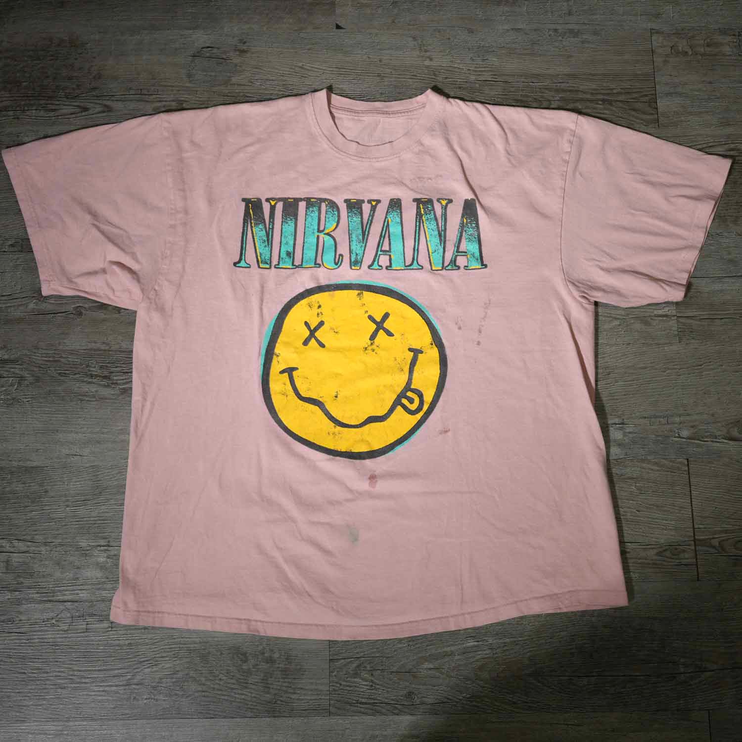 ヴィンテージT NIRVANA ニルヴァーナ NIRVANA ニルヴァーナ オフィシャル バンドTシャツ L～XL 着丈69/身幅