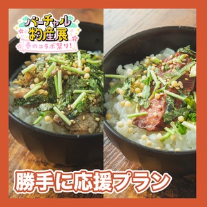 【勝手に応援プラン】たまに食べるなら贅沢茶漬け、「え、こんな豪勢な具材でいいんですか？」の茶漬けセット（春のコラボ祭り）