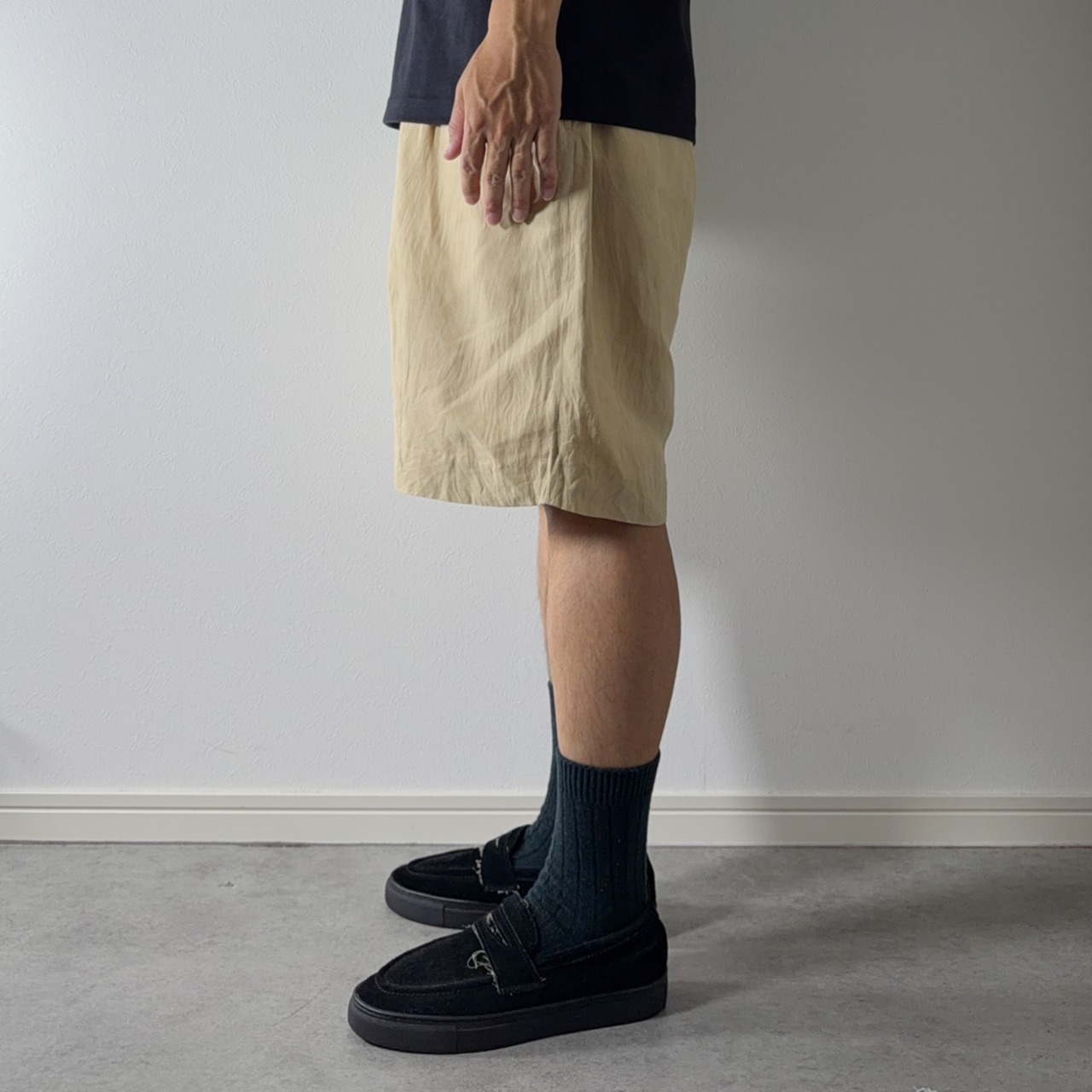 Polo by Ralph Lauren Double-pleated linen silk shorts [W40] 古着 - 20