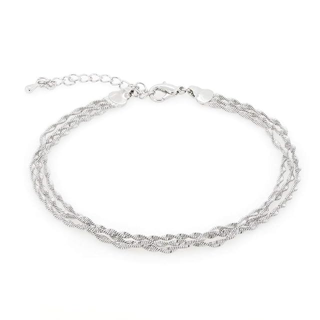 FAKE AS FLOWERS / FAF 25AW PEACE BRACELET (SILVER) | PAY ID