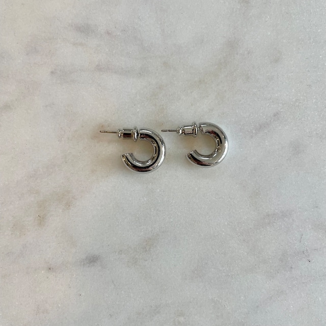 mini C pierce／silver