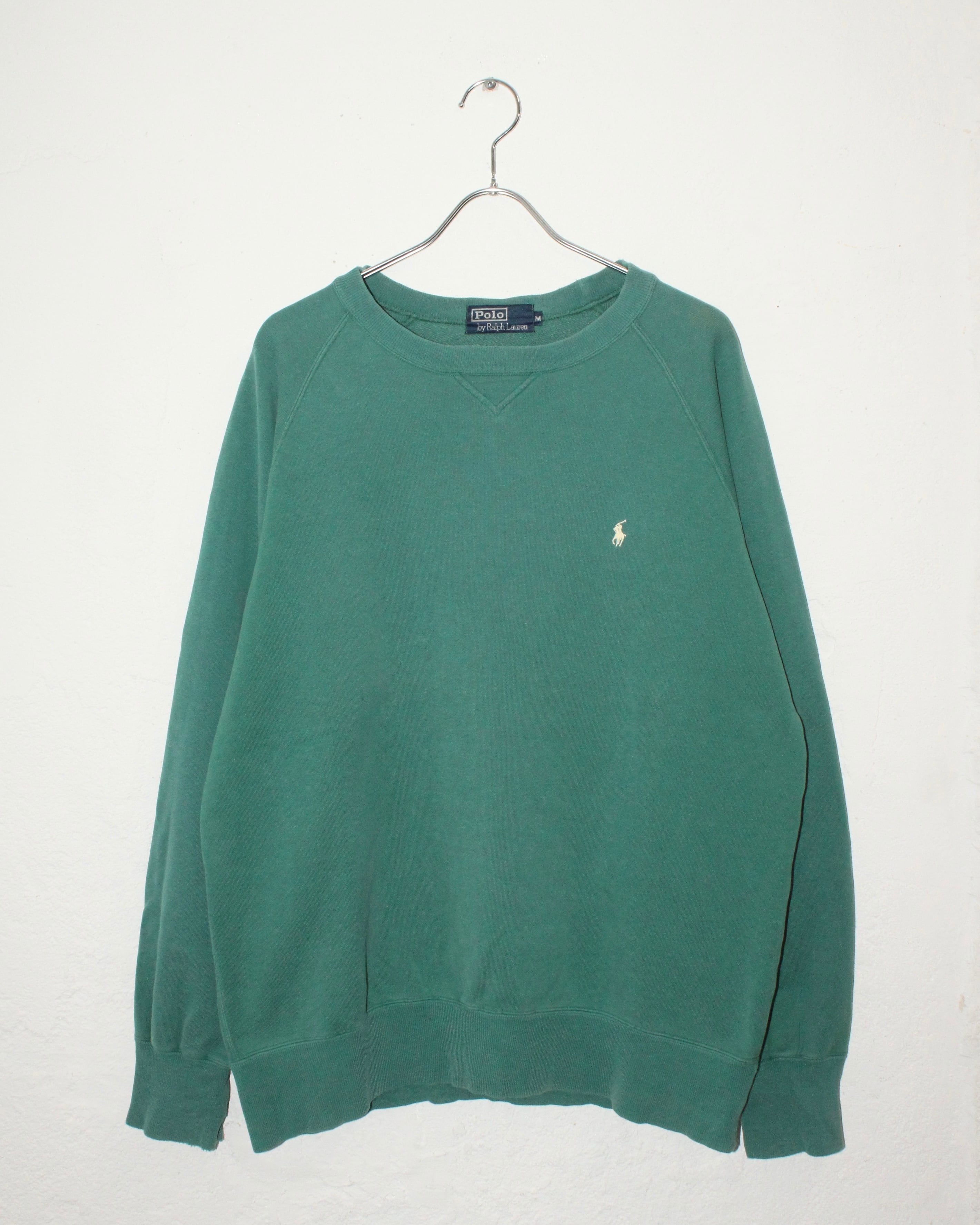 90s Ralph Lauren Front V-Gusset Raglan Sleeve Sweat