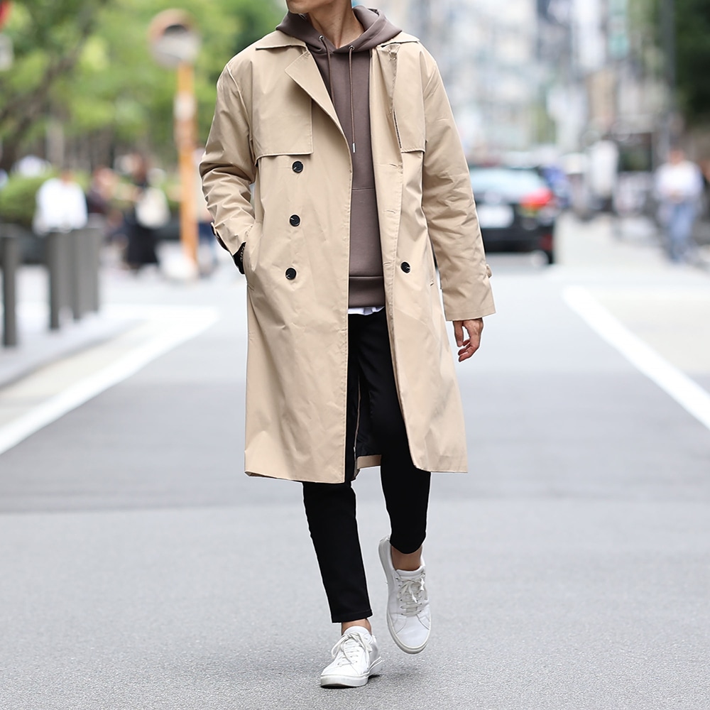 ブリティッシュシルエットトレンチコート ベージュ
