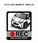 トヨタ ヤリス クロス MXPB10／MXPJ10 ボディ25色設定 ドラレコRECステッカー