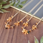 咲き零れる金木犀 | Osmanthus Flower Necklace
