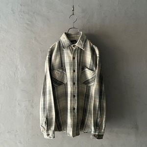 -BIG MAC- 80's check heavy flannel shirt