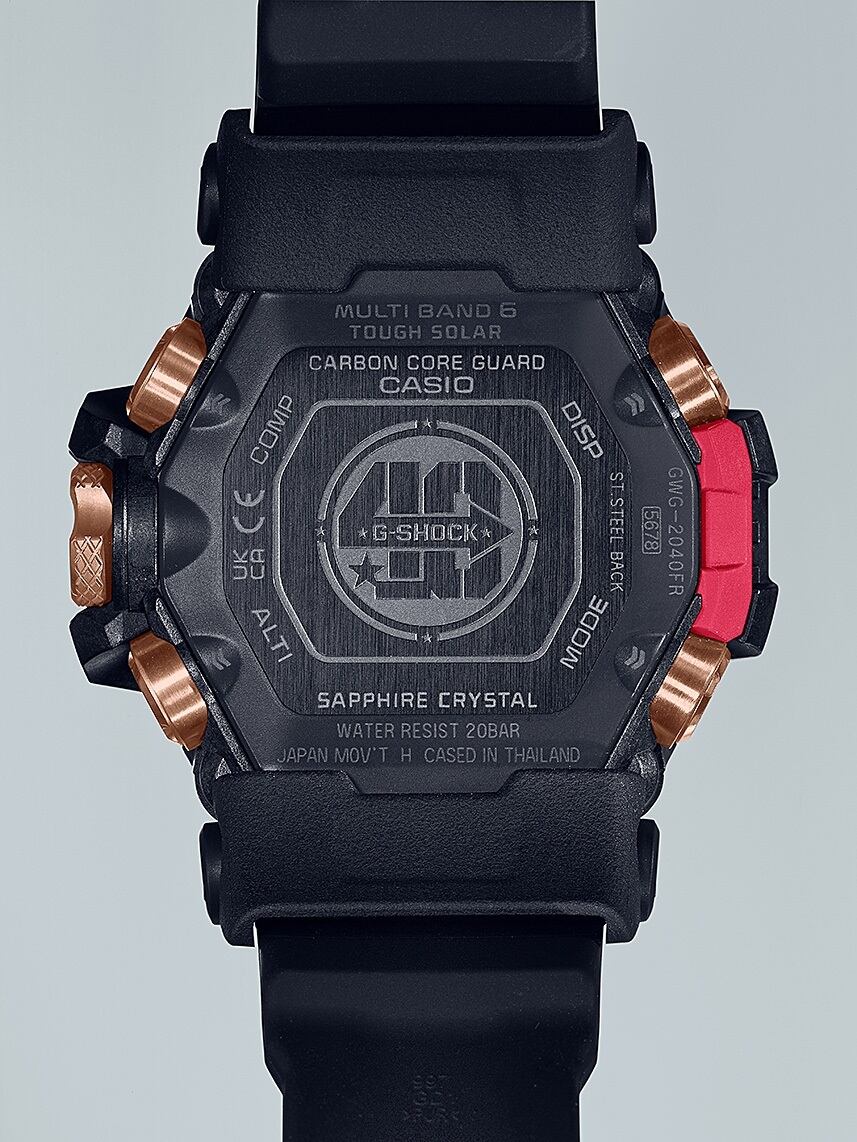 CASIO G-SHOCK GWG-2040FR-1AJR G-SHOCK40周年記念 フレアレッド