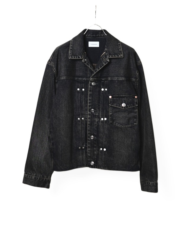 TANAKA / ST-45-DBK THE JEAN JACKET (DUSTY BLACK)