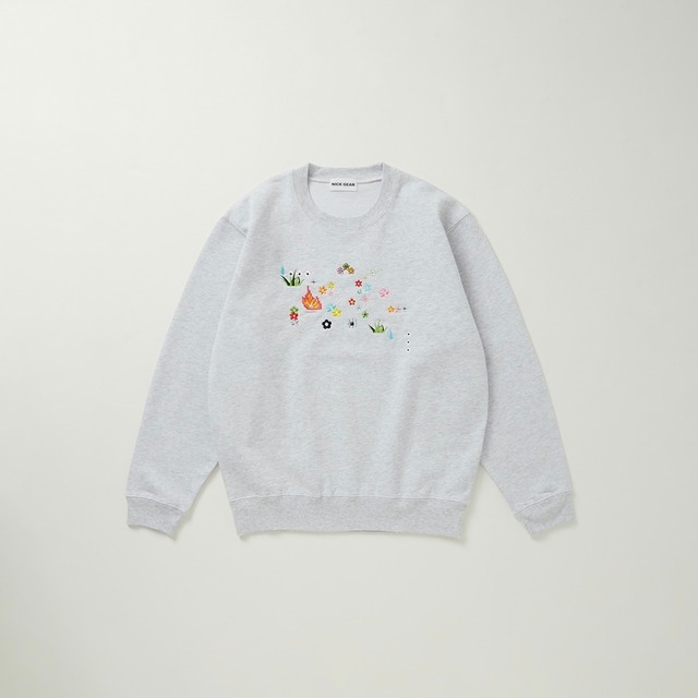 Sample embroidery sweat