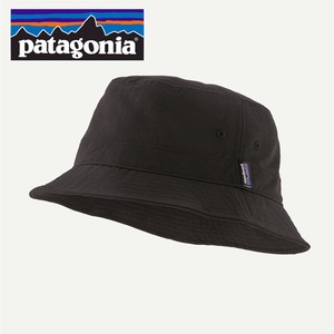 Patagonia パタゴニア ウェーブフェアラー バケツハット Lサイズ ネットプラス リサイクルナイロン 撥水 軽量 折りたたみ 29157 BLACK