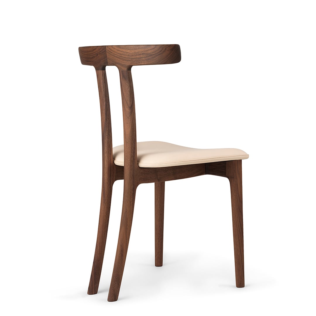 OW58 T-チェア ウォルナット オイル ナチュラルレザー Sif 90［カール