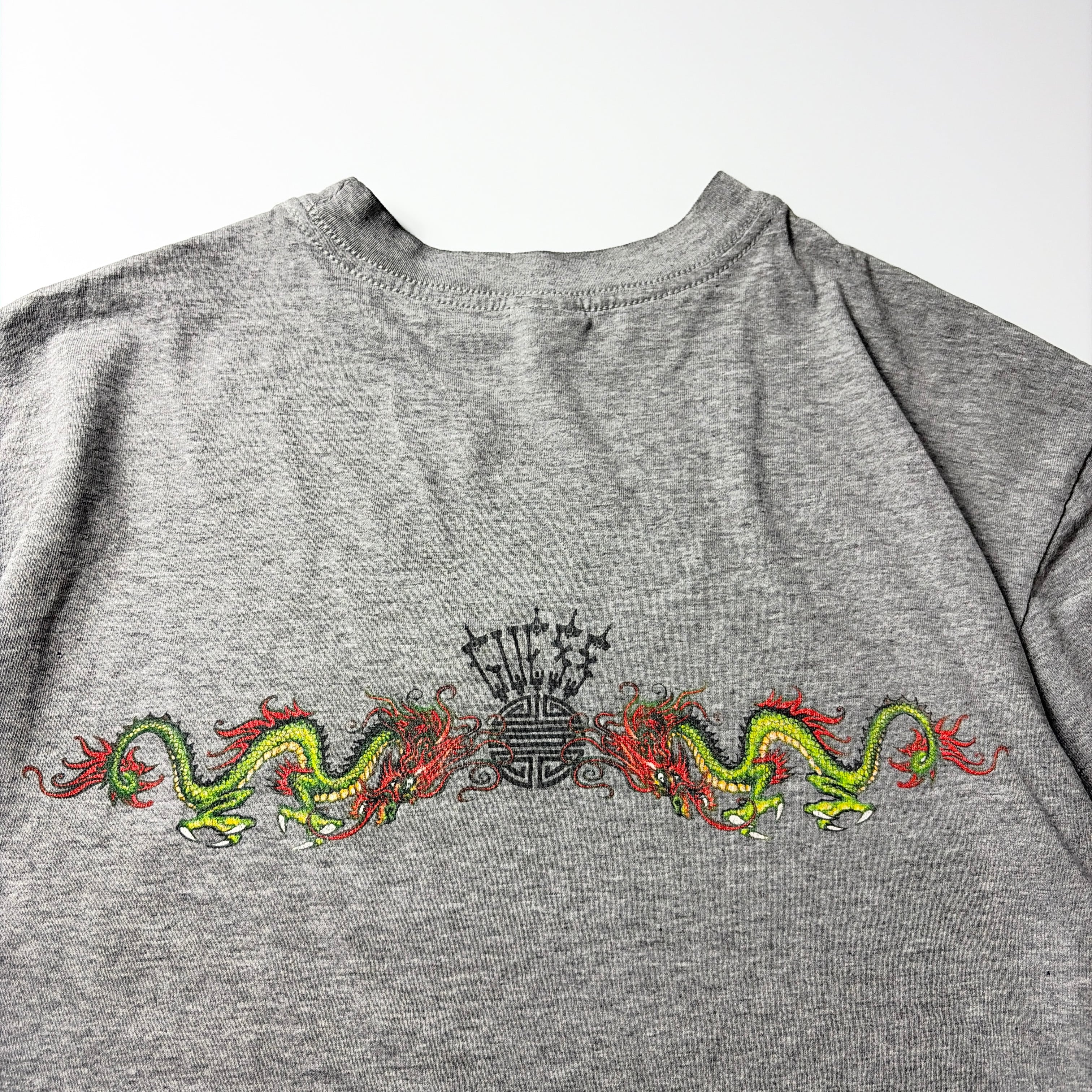 90s-00s Guess Dragon Graphic Tee