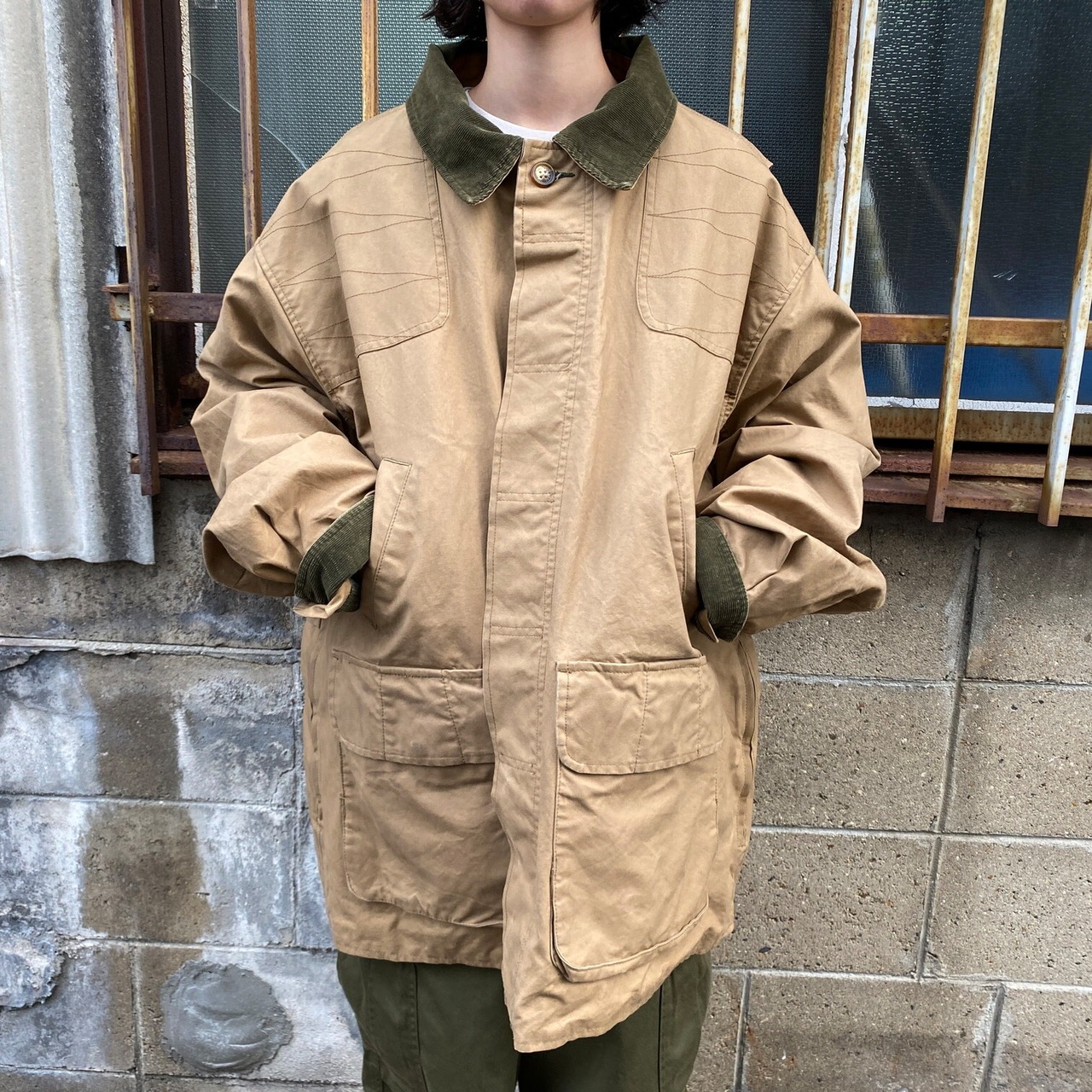 ORVIS オービス テーラード ハンティングジャケット メンズXL 古着 
