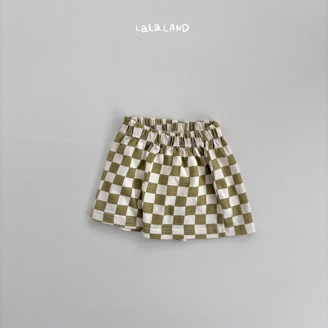 〚予約〛checkerboard short pants <baby><kids>