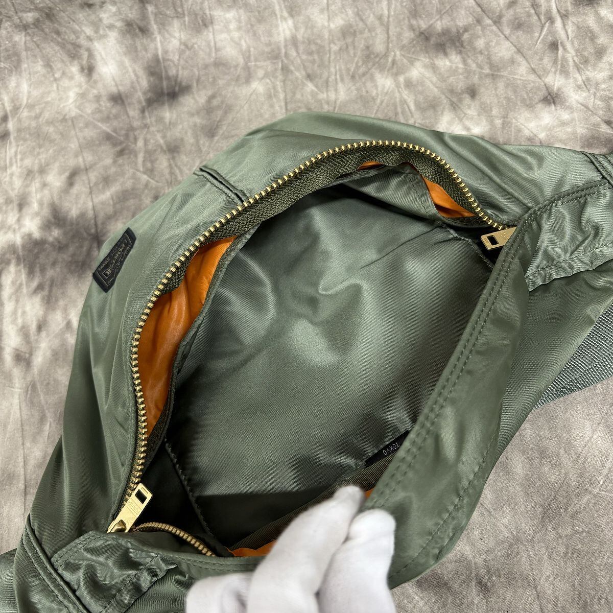 未使用品PORTER TANKER WAIST BAG L セージグリーン