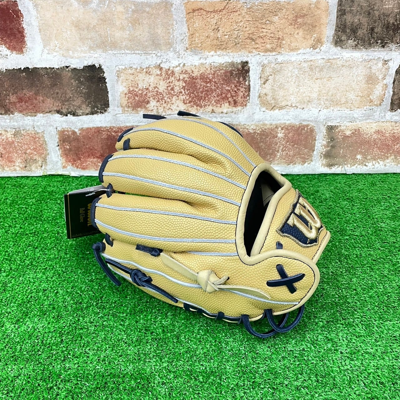 限定】ウイルソン Jr用グローブ6J型( 86型ベース) 型付け無料 ラベル