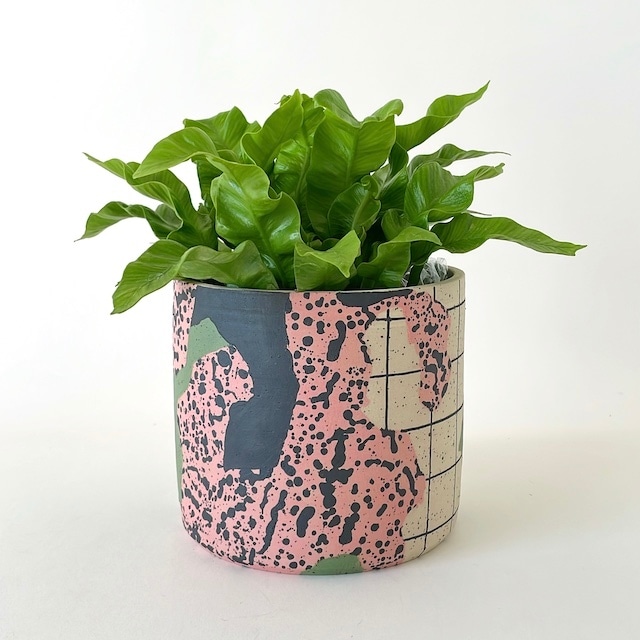 MINX FACTORY "MOSS" PLANTER (15cm×13cm)