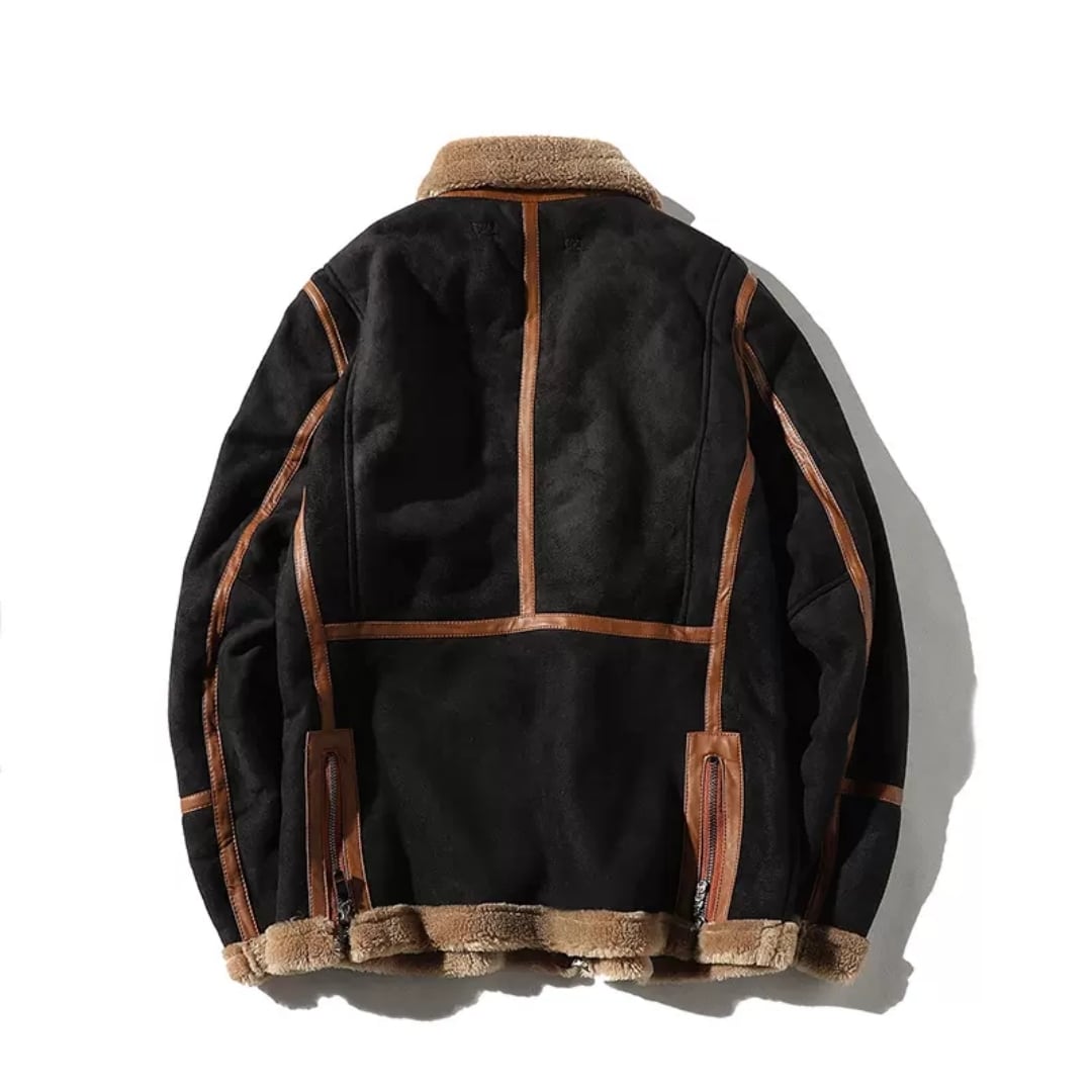 ムートンジャケット【高級riri zipper製】 ムートンジャケット【高級riri zipper製】