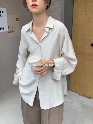 バックシャンブラウス　AJ2205-739