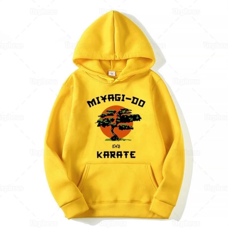 新品 映画 ベストキッド 黒 パーカー XS S M L XL ダニエル ミヤギ Best Kid フーディー ベストキッド 映画 空手 カラテ The Karate Kid