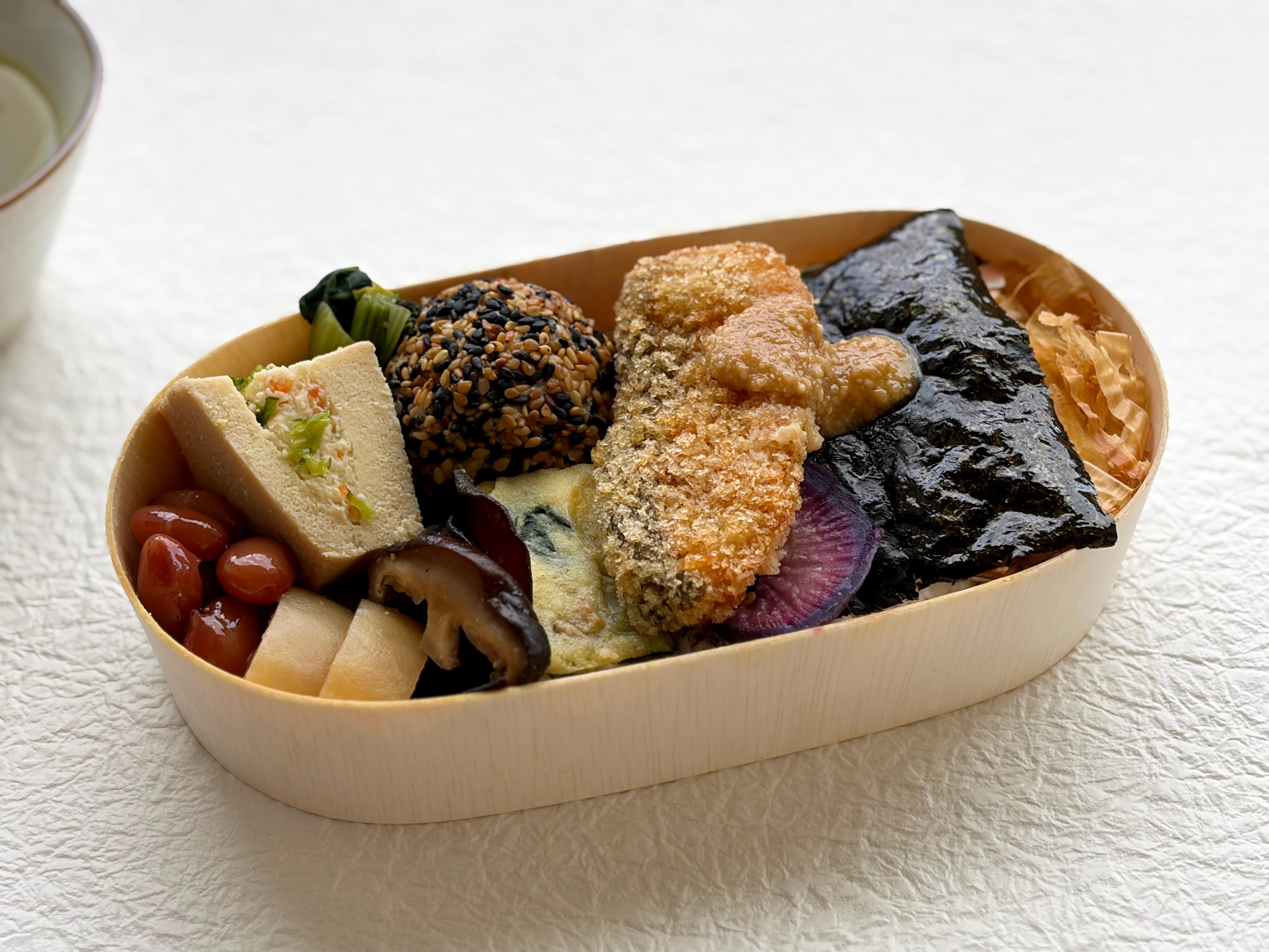 本気ののり弁当ー冬の醤油麹タレー