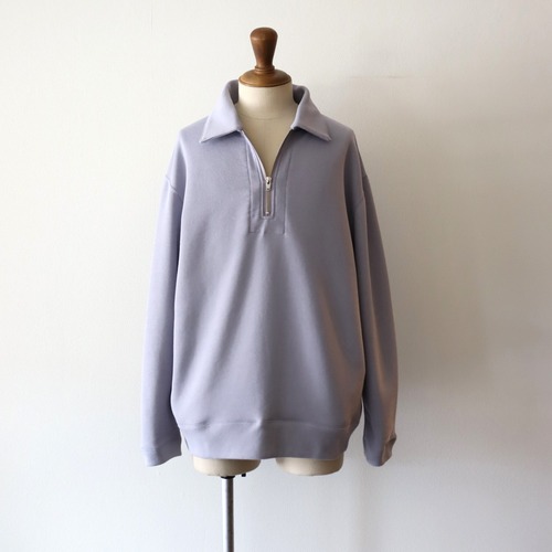 LAMOND " HALF ZIP SWEAT ( LAVENDER )"