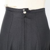 フラメンコ 衣装 ファルダ スカート ブラック系 ボランテ フリル 水玉 ドット柄 黒 赤 ボリューム ダンス衣装 ステージ イベント 練習 レッスン 華やか かわいい レッド系