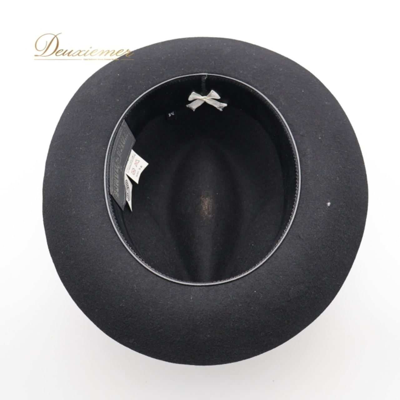 ダンス 衣装 帽子 ハット ブラック系 タカダンス TAKA DANCE 黒 ラインストーン ラテン ジャズ デモ パーティー メンズ ぼうし リボン 小物 ダンス小物 イベント ステージ 競技 キラキラ 社交ダンス シルバー系