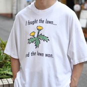 dandelion humor print tee