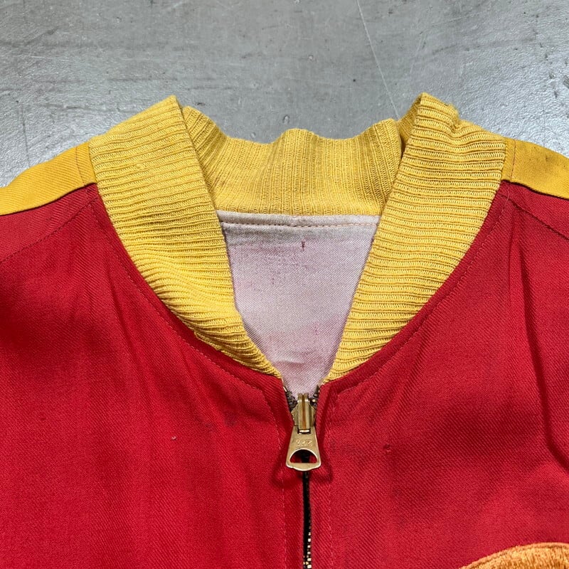 50's ~ Unknown リバーシブルスーベニアジャケット USMC OKINAWA 1955