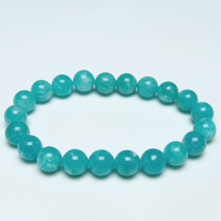 アマゾナイト ブレスレット 9mm 一点物 メール便可 [M便 1/10] 111-41031