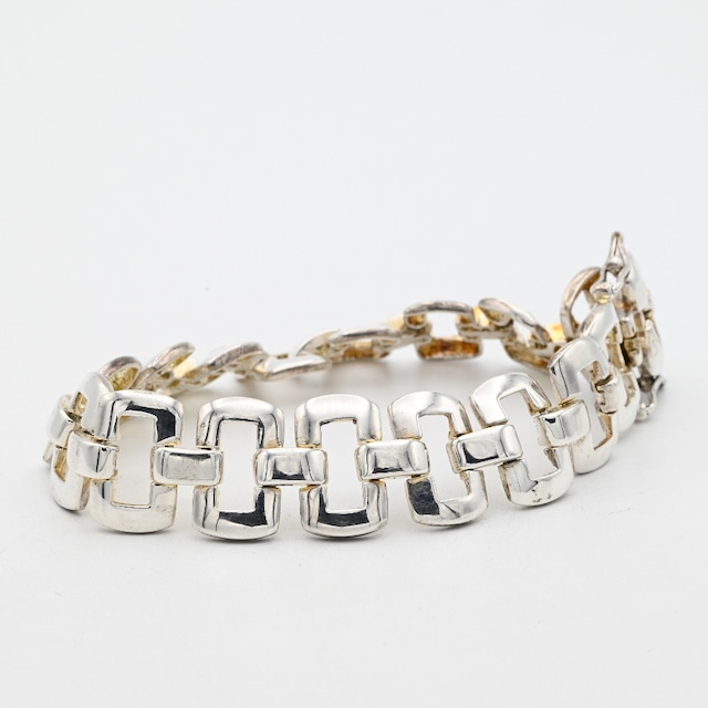 Rectangle Shape  Chain Bracelet / Thailand