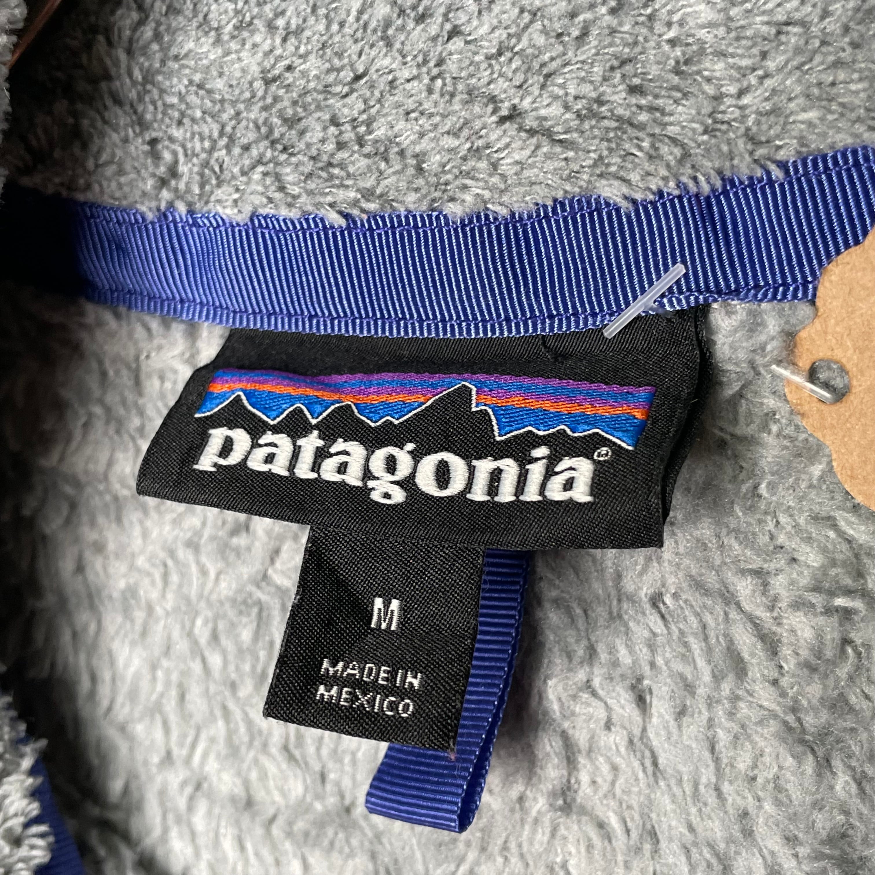 patagonia フリースジャケット M ポリエステル% 胸ポケット ワン